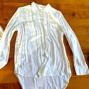 Aritzia Talula brand new without tag blouse in white